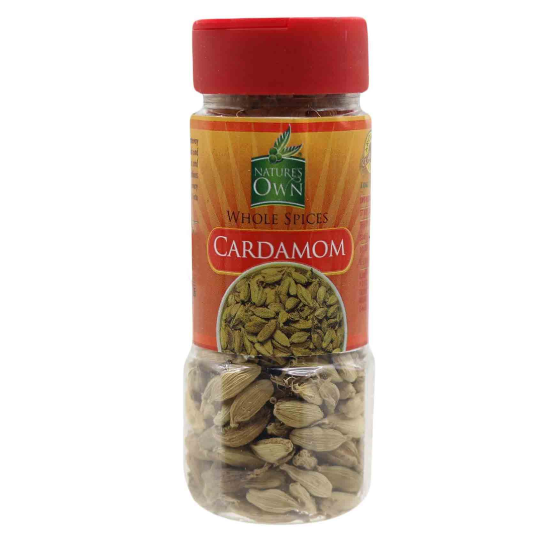 NATURES OWN CARDAMONS WHOLE JAR 40G